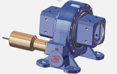 Entraînement de suivi dédié pour la broche fermée